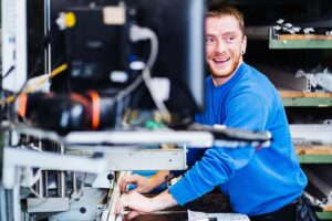 Aluminiumfenster Produktion